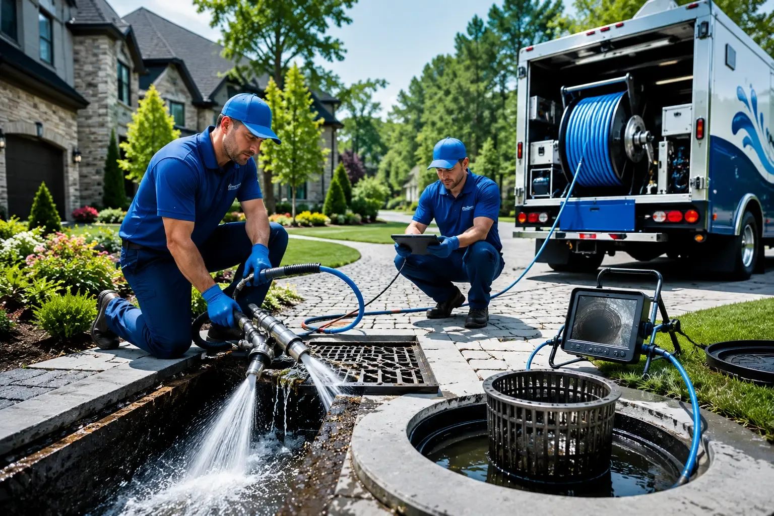Local outdoor drain cleaning professionals in Livingston, IL